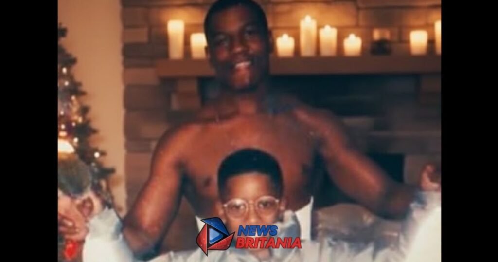 Adrian Mayers with son ASAP Rocky