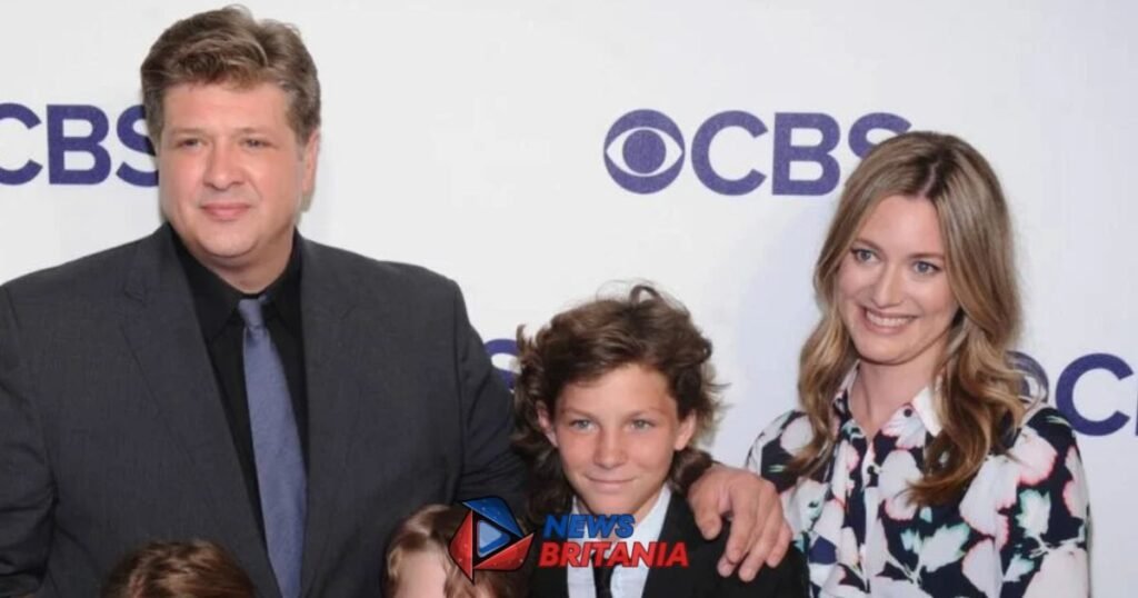 Aliza Barber with lance barber and childrens