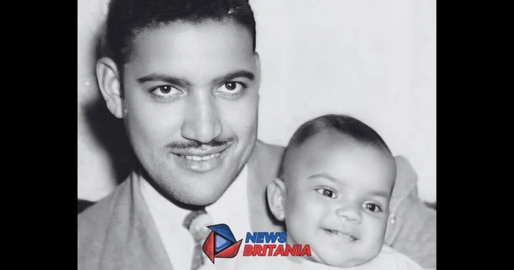 Andrew Arthur Allen Sr with daughter Phylicia Rashad