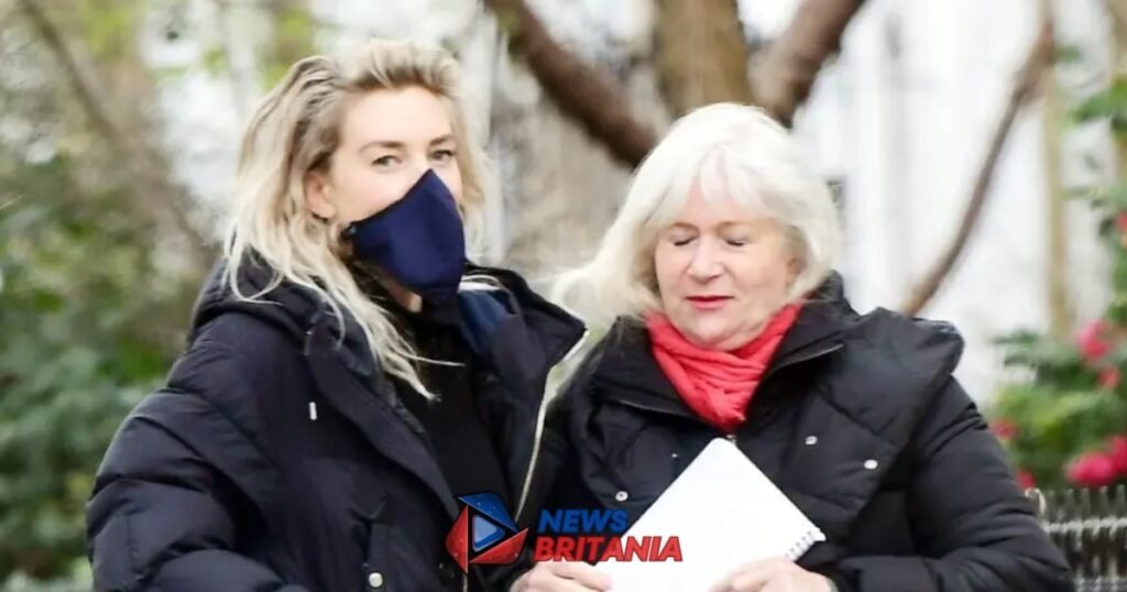 Jane Kirby with daughter Vanessa Kirby