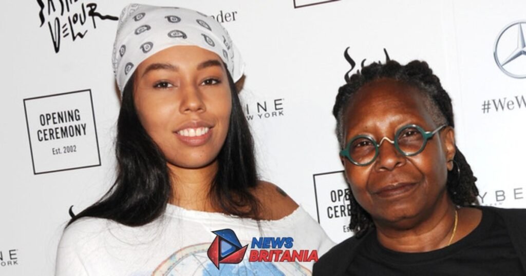 Jerzey Dean and Whoopi Goldberg