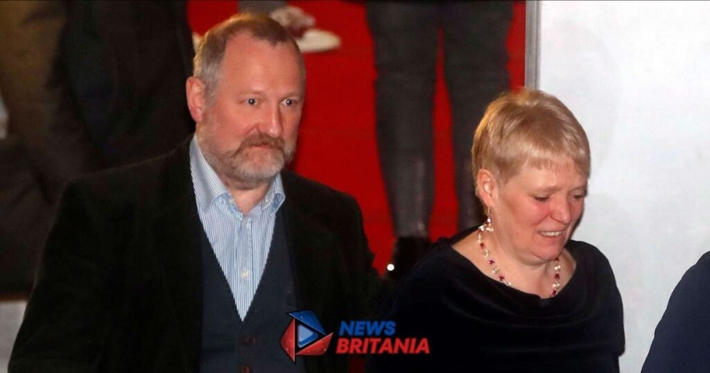 John Sheeran with his wife Imogen Sheeran