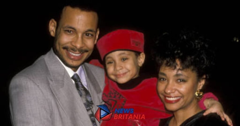 Lydia Gaulden with Raven Symoné and Christopher B Pearman and