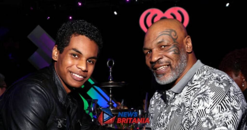 Miguel Leon Tyson with mike tyson