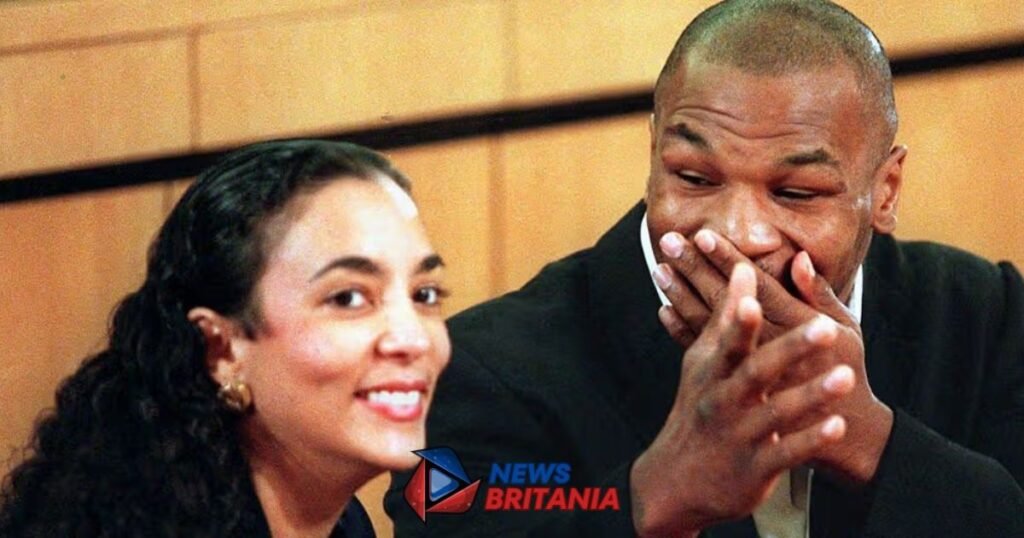 Monica Turner with mike tyson