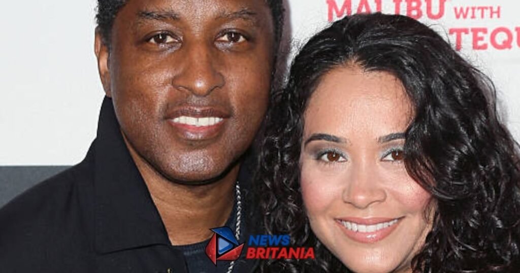 Nicole Pantenburg with former husband Babyface
