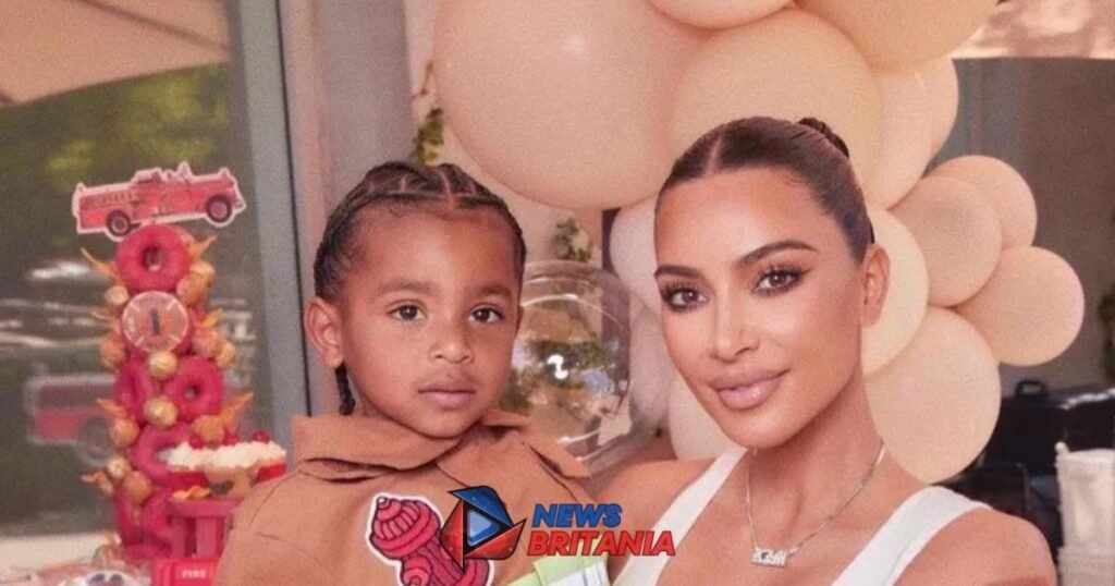 Psalm West with mother