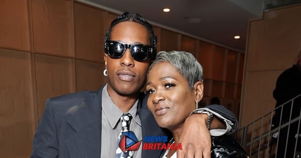 Renee Black with son asap rockey