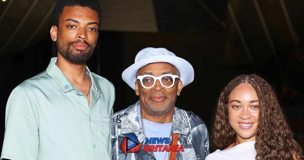 Satchel Lee and Spike Lee and bro