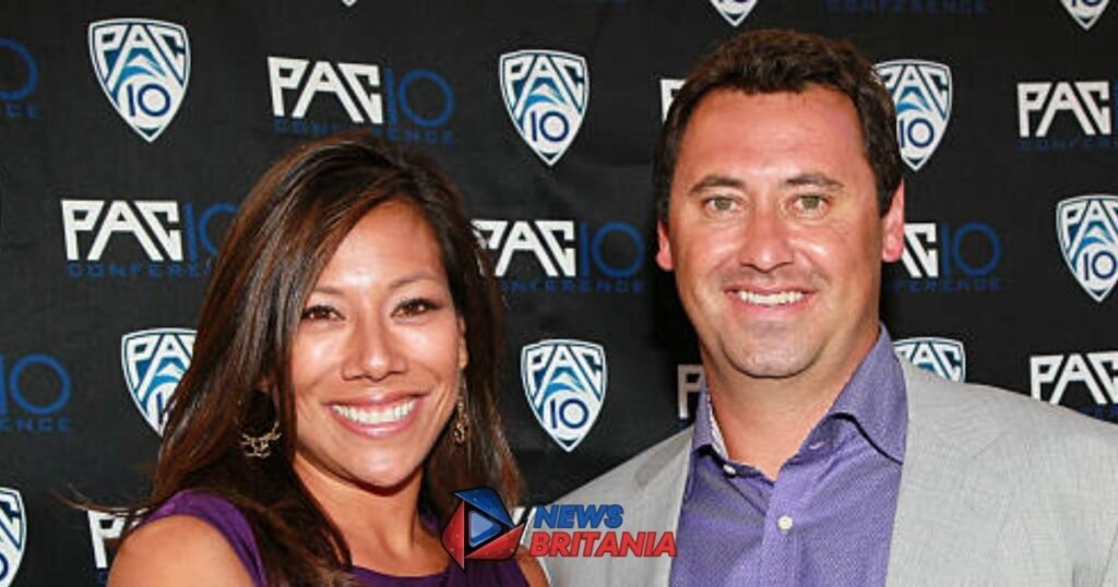 Stephanie Sarkisian with ex-husband steve sarkisian