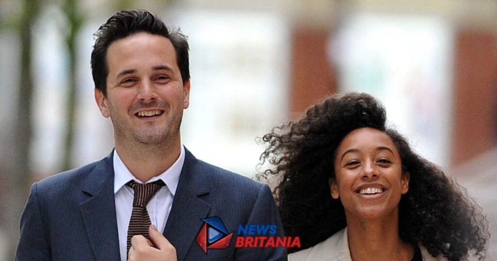 Steve Brown with wife Corinne Bailey Rae