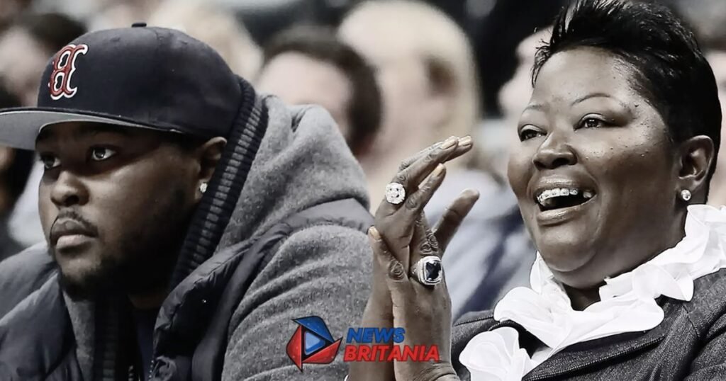 Tony Pratt with sister