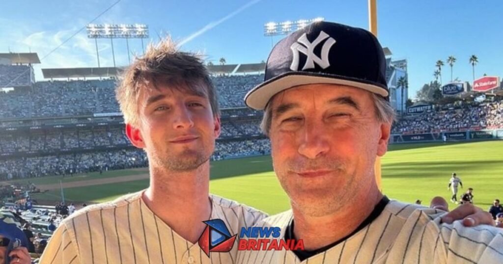 Vance Baldwin with father Billy Baldwin