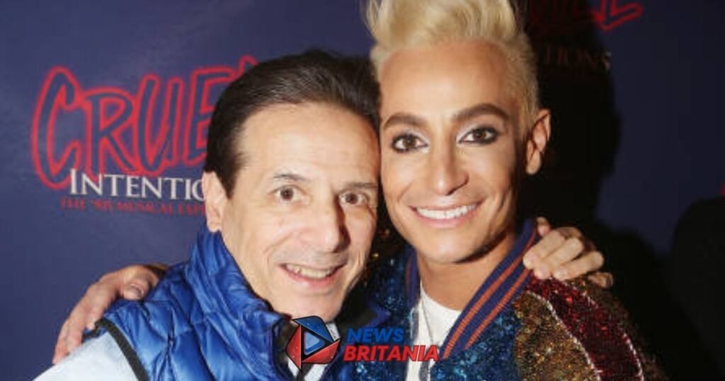 Victor Marchione with son Frankie Grande