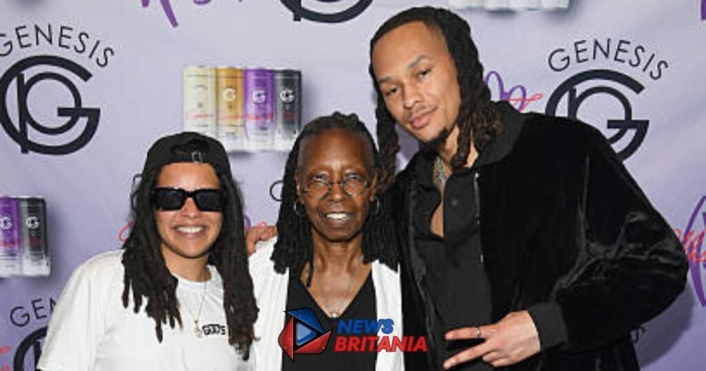 Whoopi Goldberg and Mason Dean