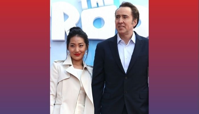 Alice Kim and Nicolas Cage