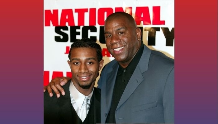 Andre Johnson and Magic Johnson