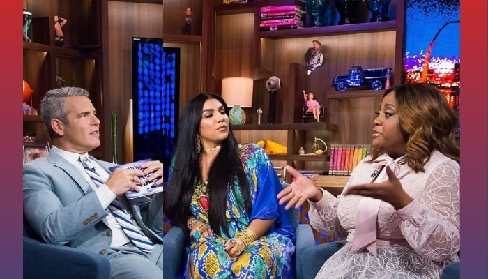 Andy Cohen, Asa Soltan Rahmati and Sherri Shepherd