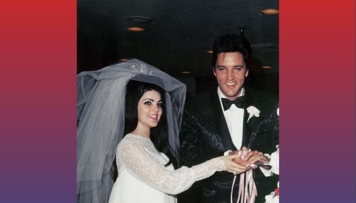 Priscilla Presley and Elvis Presley