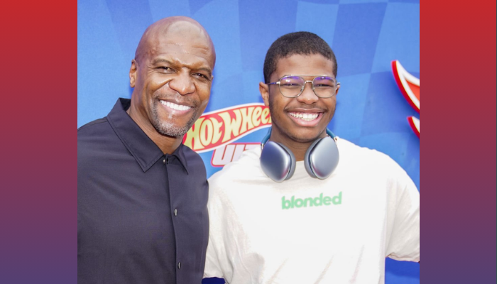 Isaiah Crews with Father: Terry Crews