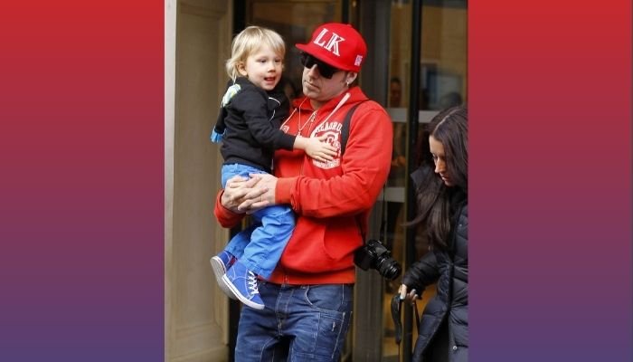 Jeremy Bieber, Jaxon Bieber and Pattie Lynn