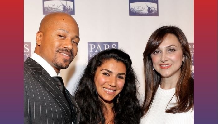 Jermaine Jackson Jr., Asa Soltan Rahmati and Bita Daryabari 