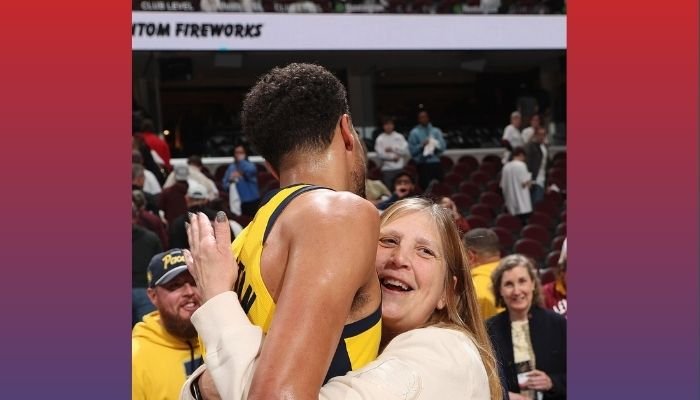 Brenda Haliburton and Tyrese Haliburton