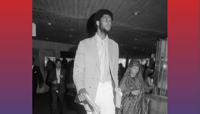 Habiba Abdul-Jabbar with Kareem Abdul-Jabbar