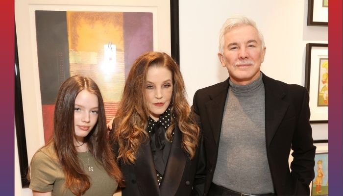 Harper Presley Lockwood, Lisa Marie Presley and Baz Luhrmann