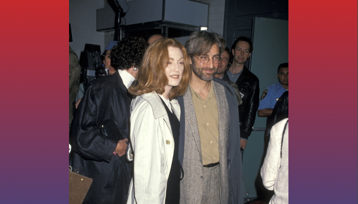 Julianne Moore and John Gould Rubin
