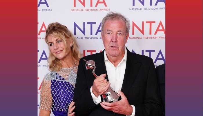 Lisa Hogan and Jeremy Clarkson
