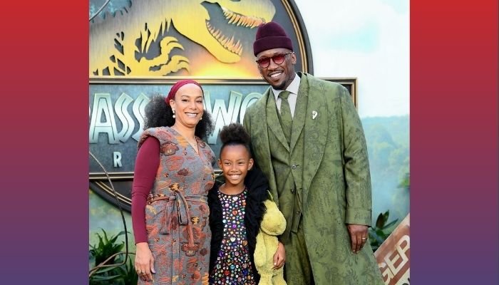 Mahershala Ali with his wife Amatus Sami-Karim and their daughter Bari Ali
