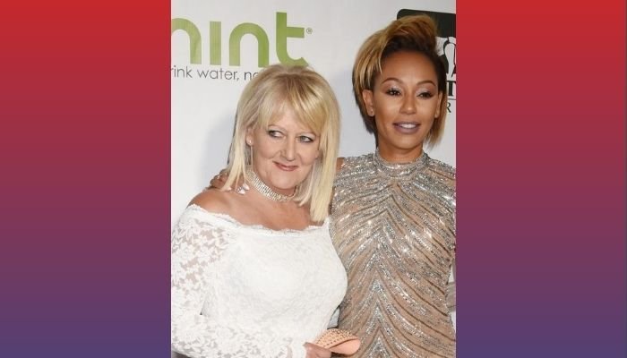 Mel B (R) and her mom Andrea Brown