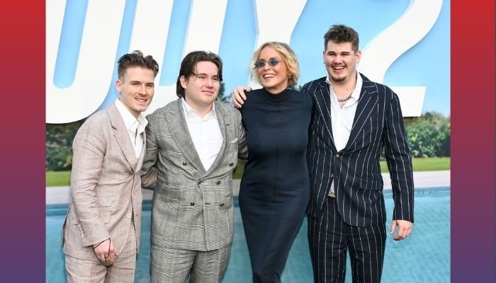 Roan Joseph Bronstein, Quinn Kelly Stone, Sharon Stone, Laird Vonne Stone