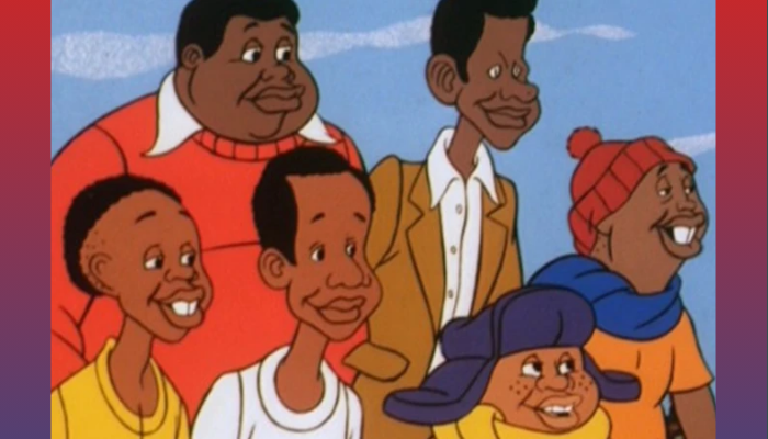Russell Cosby Cartoon (Fat Albert and the Cosby Kids)