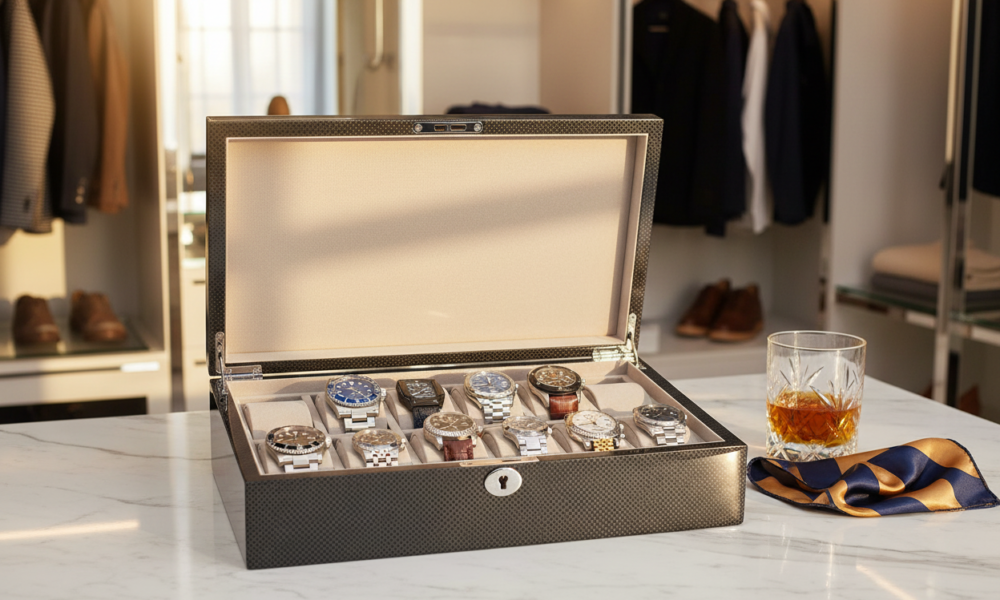 Carbon Fibre Watch Boxes
