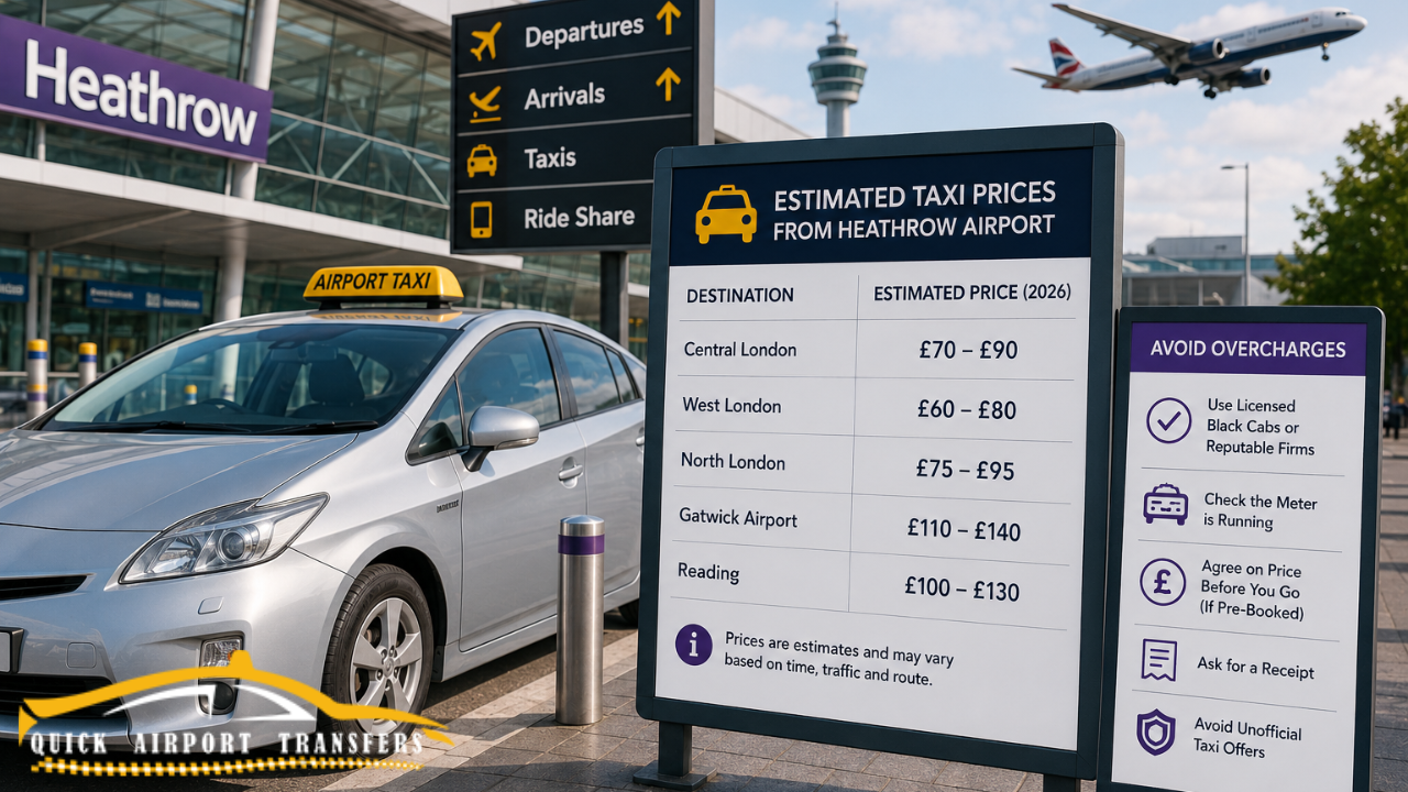 Heathrow Airport Taxi Prices