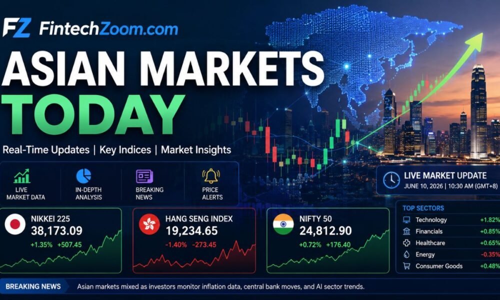 FintechZoom.com Asian Markets Today