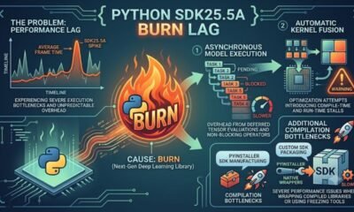 Python sdk25.5a burn lag