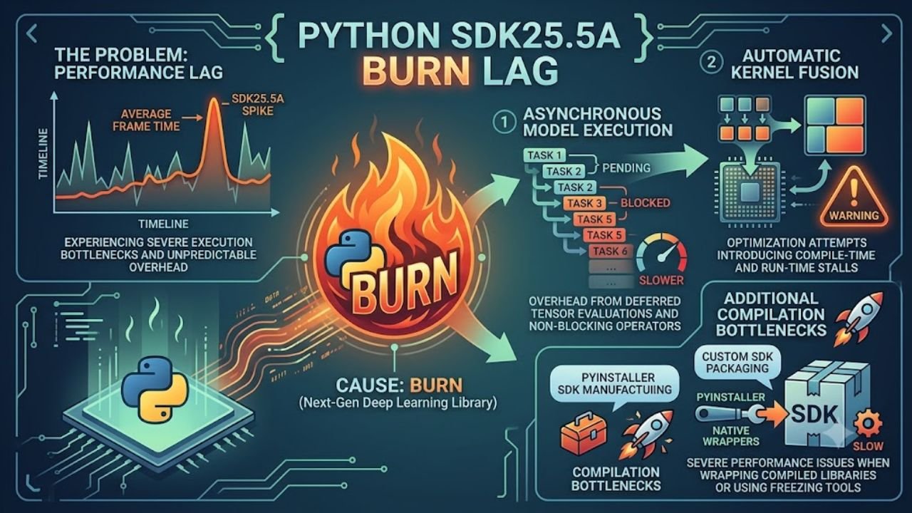 Python sdk25.5a burn lag