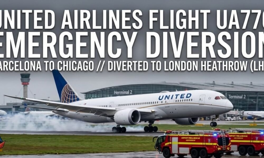 United Airlines Flight UA770 Emergency Diversion