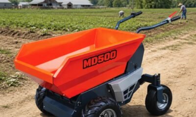 Wheeled Dumper: Efficient Material Transport for Construction and Landscaping