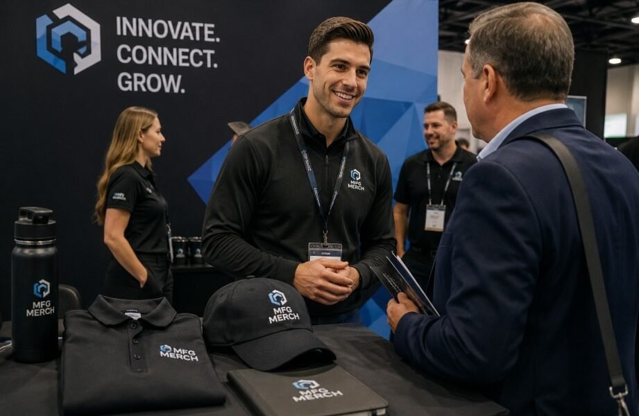 Tips for Executives: Leveraging MFG Merch Corporate Textile Embellishment for Upcoming Trade Shows