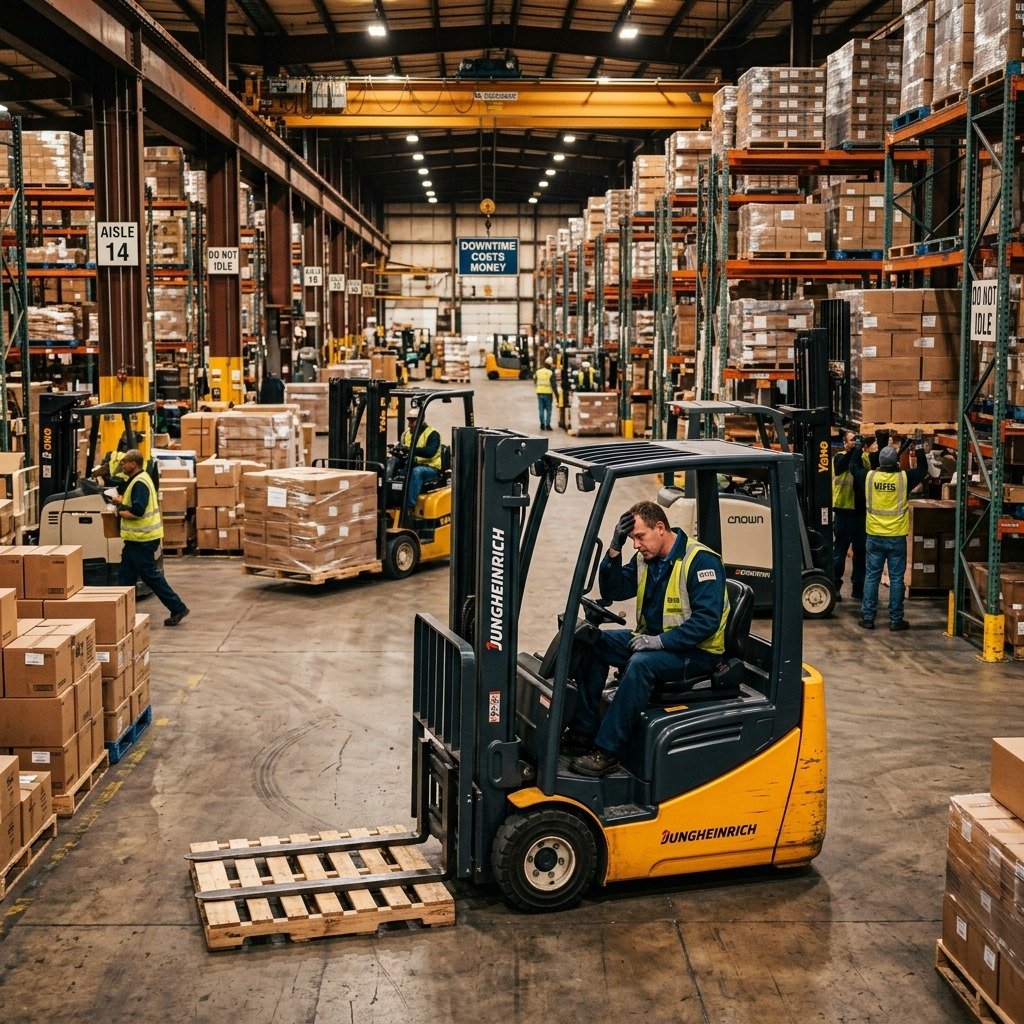 Forklift Downtime Cost